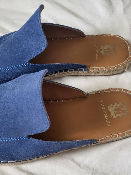Bruno Magli Estrada Suede Espadrille Mule Men 11M Preppy Luxury Bohemian Classic main image 14